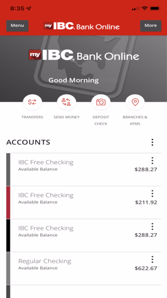 IBC Bank Screenshot 2 - AppWisp.com IBC Bank Screenshot 2 - AppWisp.com