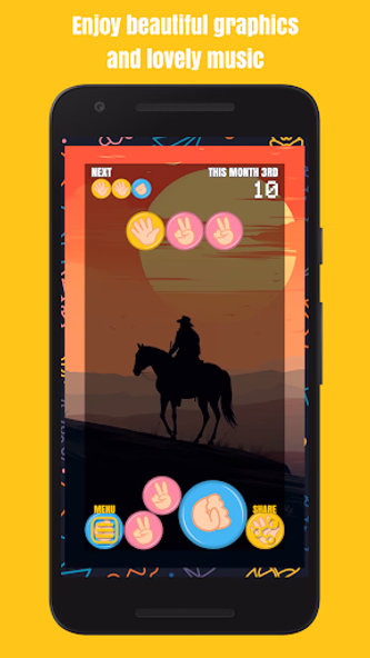 Janken Drop : Fun Falling Game Screenshot 3 - AppWisp.com