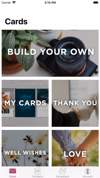 SendOutCards Screenshot 1 - AppWisp.com SendOutCards Screenshot 1 - AppWisp.com