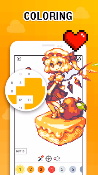 Anime x Manga - Color Number Screenshot 2 - AppWisp.com