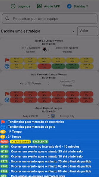Robô BET Screenshot 4 - AppWisp.com Robô BET Screenshot 4 - AppWisp.com