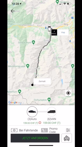 App Taxi BVZ Screenshot 3 - AppWisp.com App Taxi BVZ Screenshot 3 - AppWisp.com