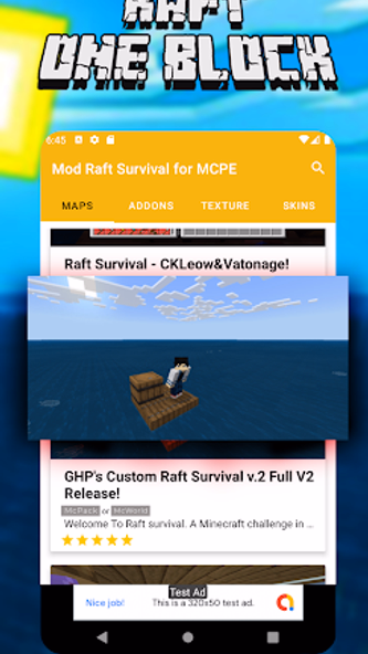 Mod Raft Survival for MCPE - O Screenshot 3 - AppWisp.com Mod Raft Survival for MCPE - O Screenshot 3 - AppWisp.com