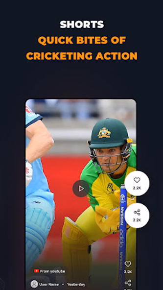 Cricket.com - Live Cricket Screenshot 2 - AppWisp.com Cricket.com - Live Cricket Screenshot 2 - AppWisp.com