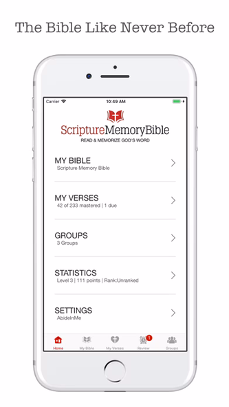 The Bible Memory Bible Screenshot 1 - AppWisp.com The Bible Memory Bible Screenshot 1 - AppWisp.com