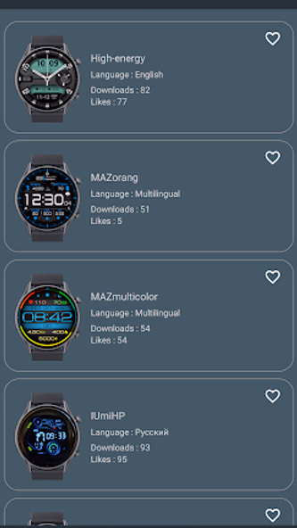Amazfit GTR 4/3 Pro WatchFaces Screenshot 2 - AppWisp.com Amazfit GTR 4/3 Pro WatchFaces Screenshot 2 - AppWisp.com