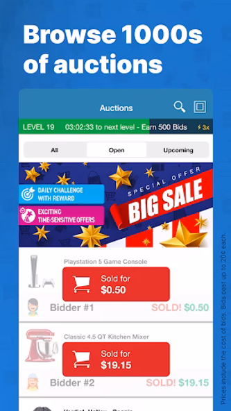 DealDash - Bid & Save Auctions Screenshot 3 - AppWisp.com DealDash - Bid & Save Auctions Screenshot 3 - AppWisp.com