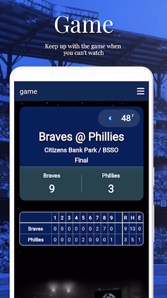 Atlanta Baseball Screenshot 2 - AppWisp.com Atlanta Baseball Screenshot 2 - AppWisp.com