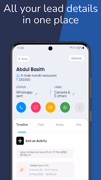 3Sigma Mobile CRM app Screenshot 3 - AppWisp.com 3Sigma Mobile CRM app Screenshot 3 - AppWisp.com