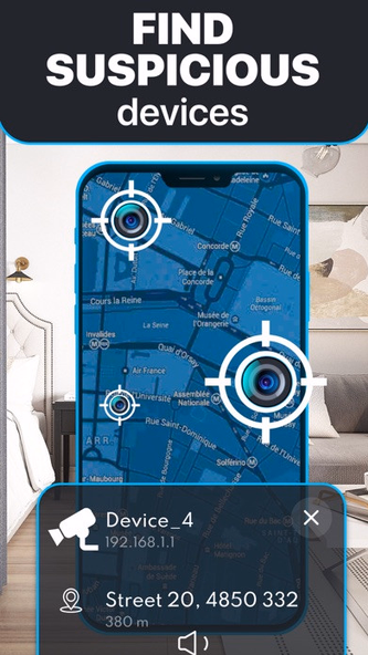 Hidden Camera Detector: Finder Screenshot 2 - AppWisp.com Hidden Camera Detector: Finder Screenshot 2 - AppWisp.com