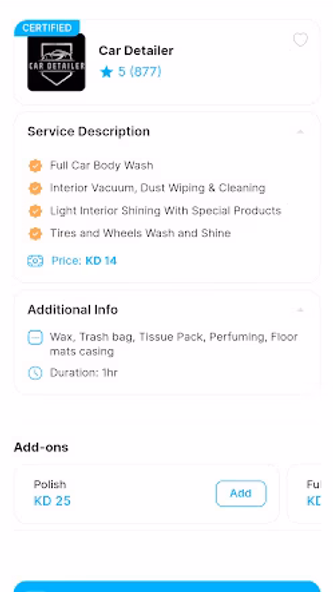 Ghaseel Car Wash Screenshot 4 - AppWisp.com Ghaseel Car Wash Screenshot 4 - AppWisp.com