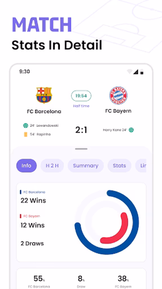 Soccer Live Scores: SnapGoal Screenshot 3 - AppWisp.com Soccer Live Scores: SnapGoal Screenshot 3 - AppWisp.com