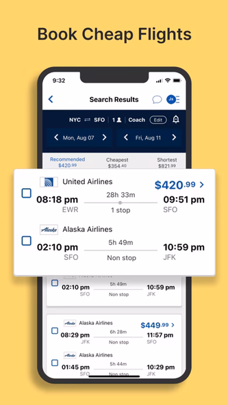 OneTravel Flight & Hotel Deals Screenshot 1 - AppWisp.com OneTravel Flight & Hotel Deals Screenshot 1 - AppWisp.com