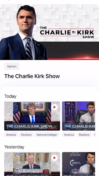 Real America’s Voice News Screenshot 3 - AppWisp.com Real America’s Voice News Screenshot 3 - AppWisp.com