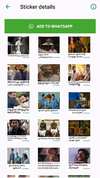 Malayalam Stickers 2022. Screenshot 4 - AppWisp.com