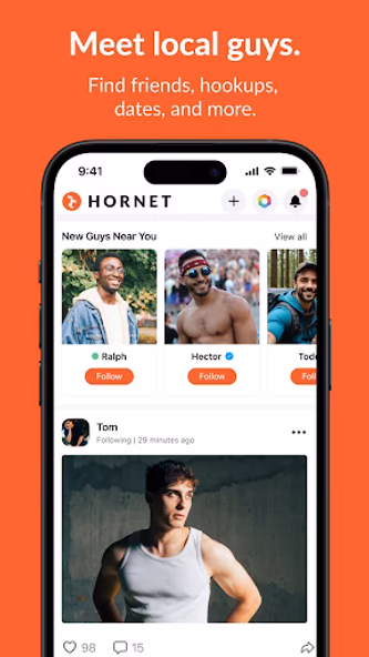 Hornet - Gay Dating & Chat Screenshot 4 - AppWisp.com Hornet - Gay Dating & Chat Screenshot 4 - AppWisp.com