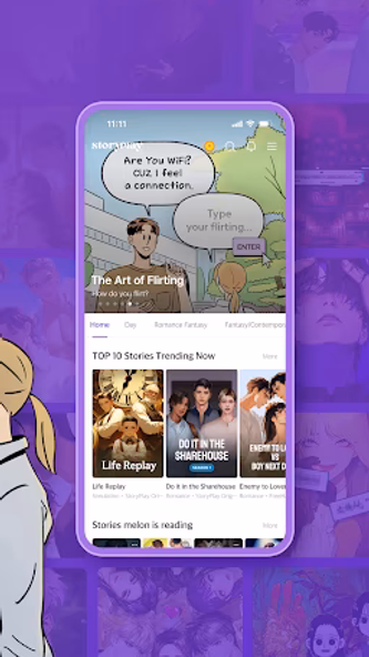 Storyplay: Interactive story Screenshot 2 - AppWisp.com Storyplay: Interactive story Screenshot 2 - AppWisp.com