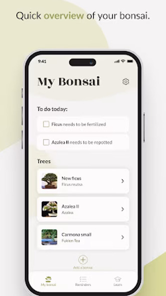 Bonsai Care App Screenshot 3 - AppWisp.com Bonsai Care App Screenshot 3 - AppWisp.com