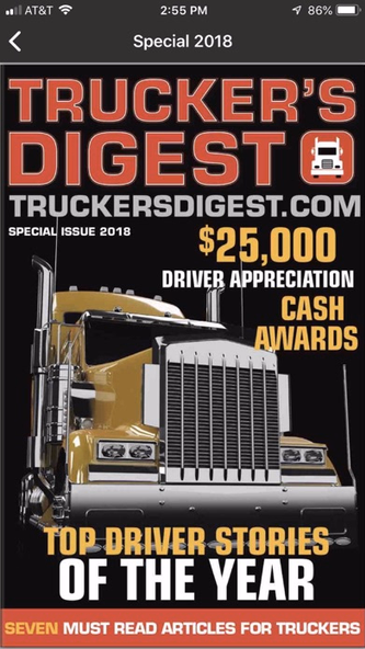 Trucker's Digest Screenshot 3 - AppWisp.com Trucker's Digest Screenshot 3 - AppWisp.com
