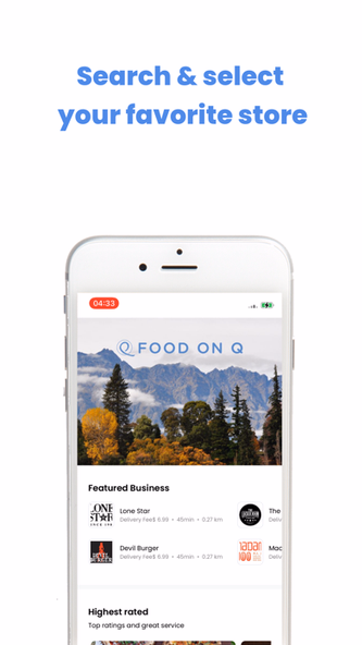 Food On Q Screenshot 3 - AppWisp.com Food On Q Screenshot 3 - AppWisp.com