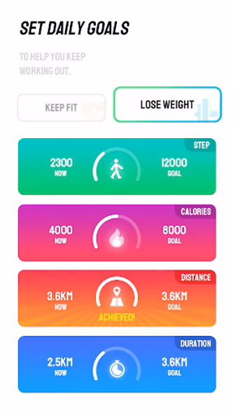 Step Tracker - Step Counter Screenshot 2 - AppWisp.com Step Tracker - Step Counter Screenshot 2 - AppWisp.com