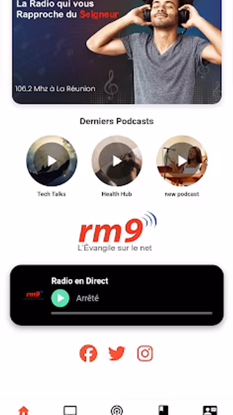Radio Mixte 9 (RM9) Screenshot 1 - AppWisp.com Radio Mixte 9 (RM9) Screenshot 1 - AppWisp.com