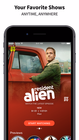 SYFY Screenshot 1 - AppWisp.com SYFY Screenshot 1 - AppWisp.com