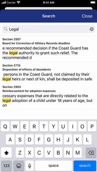USC 14 - Coast Guard Screenshot 4 - AppWisp.com USC 14 - Coast Guard Screenshot 4 - AppWisp.com