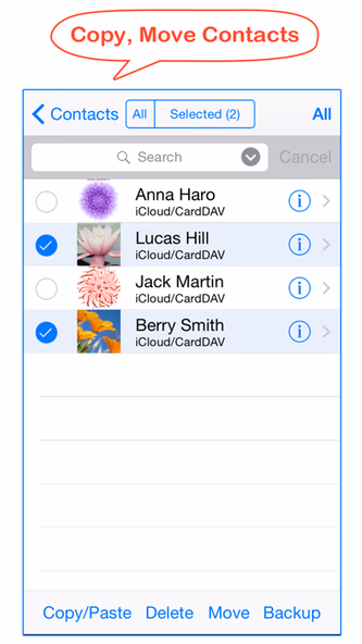 Delete Contacts+ Screenshot 3 - AppWisp.com Delete Contacts+ Screenshot 3 - AppWisp.com