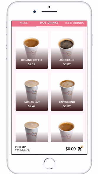 Pink Bean Coffee Screenshot 3 - AppWisp.com Pink Bean Coffee Screenshot 3 - AppWisp.com