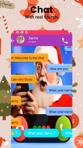 Christmas Santa Call Grinchy Screenshot 2 - AppWisp.com Christmas Santa Call Grinchy Screenshot 2 - AppWisp.com