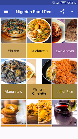 Nigerian Food Recipes Screenshot 1 - AppWisp.com Nigerian Food Recipes Screenshot 1 - AppWisp.com