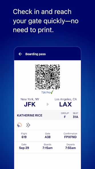 JetBlue - Book & manage trips Screenshot 3 - AppWisp.com JetBlue - Book & manage trips Screenshot 3 - AppWisp.com