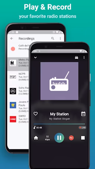 Streadio: Play & Record Radio Screenshot 3 - AppWisp.com Streadio: Play & Record Radio Screenshot 3 - AppWisp.com