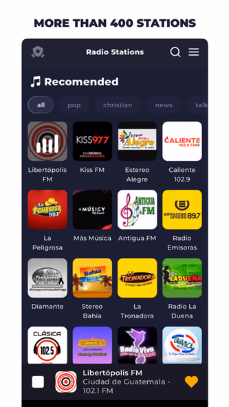Radio Guatemala Screenshot 1 - AppWisp.com Radio Guatemala Screenshot 1 - AppWisp.com