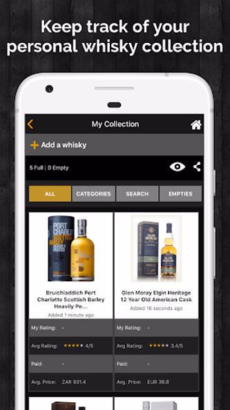 Whizzky Whisky Scanner Screenshot 4 - AppWisp.com