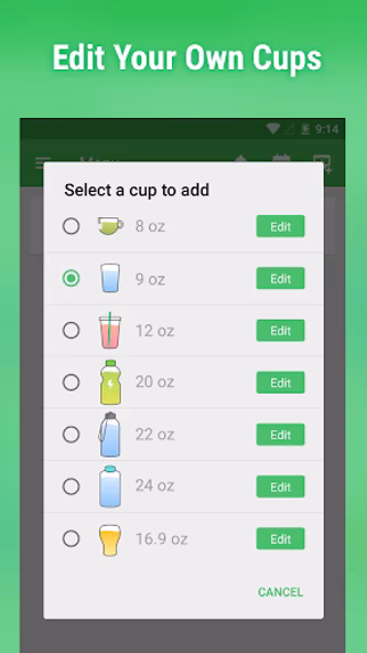 Water Drink Reminder Screenshot 4 - AppWisp.com Water Drink Reminder Screenshot 4 - AppWisp.com