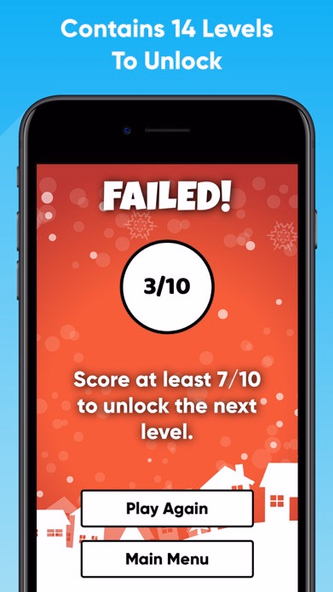 Christmas Game: Trivia Quiz Screenshot 2 - AppWisp.com Christmas Game: Trivia Quiz Screenshot 2 - AppWisp.com