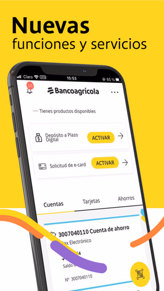 Bancoagrícola Screenshot 1 - AppWisp.com Bancoagrícola Screenshot 1 - AppWisp.com