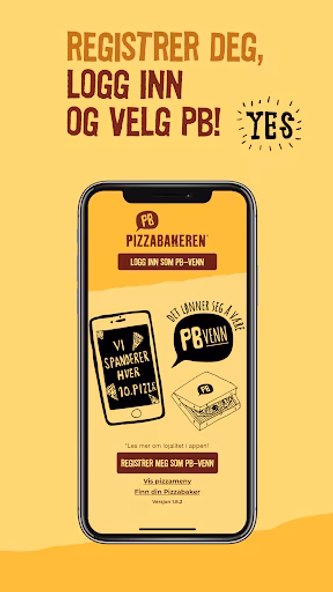 Pizzabakeren Norge Screenshot 1 - AppWisp.com Pizzabakeren Norge Screenshot 1 - AppWisp.com