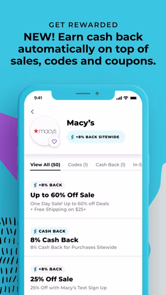 RetailMeNot: Cash Back & Codes Screenshot 3 - AppWisp.com RetailMeNot: Cash Back & Codes Screenshot 3 - AppWisp.com