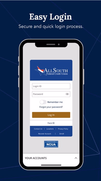 AllSouth Mobile Banking Screenshot 1 - AppWisp.com AllSouth Mobile Banking Screenshot 1 - AppWisp.com