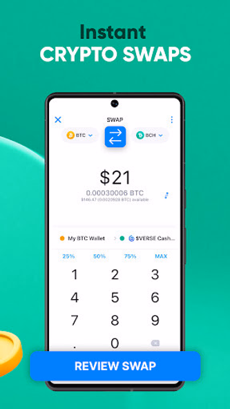 Bitcoin.com Wallet: Buy, Sell Screenshot 4 - AppWisp.com Bitcoin.com Wallet: Buy, Sell Screenshot 4 - AppWisp.com