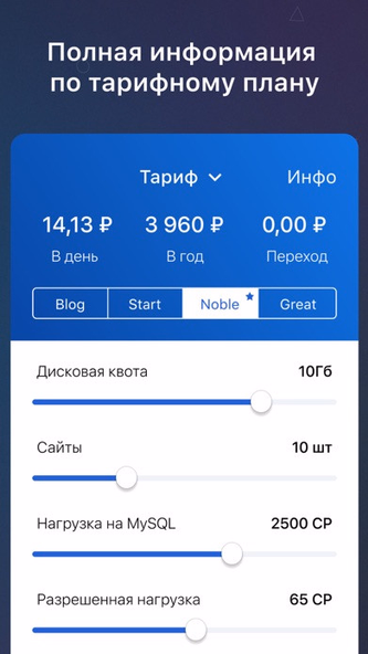 BeGet — международный хостинг Screenshot 4 - AppWisp.com BeGet — международный хостинг Screenshot 4 - AppWisp.com