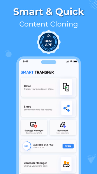 Smart Transfer App Screenshot 1 - AppWisp.com Smart Transfer App Screenshot 1 - AppWisp.com