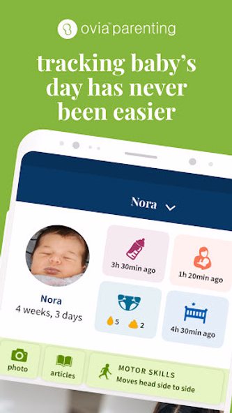 Ovia Parenting & Baby Tracker Screenshot 1 - AppWisp.com Ovia Parenting & Baby Tracker Screenshot 1 - AppWisp.com