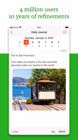 Daily Tracker Journal & Diary Screenshot 2 - AppWisp.com Daily Tracker Journal & Diary Screenshot 2 - AppWisp.com
