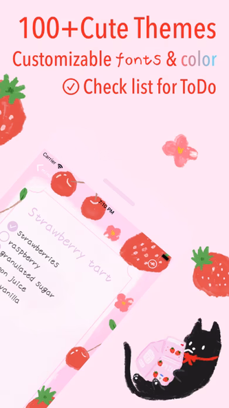 mimi – Cute notes Screenshot 2 - AppWisp.com mimi – Cute notes Screenshot 2 - AppWisp.com