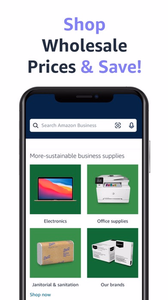 Amazon Business: B2B Shopping Screenshot 1 - AppWisp.com Amazon Business: B2B Shopping Screenshot 1 - AppWisp.com
