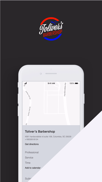 Toliver’s Barbershop Screenshot 1 - AppWisp.com Toliver’s Barbershop Screenshot 1 - AppWisp.com